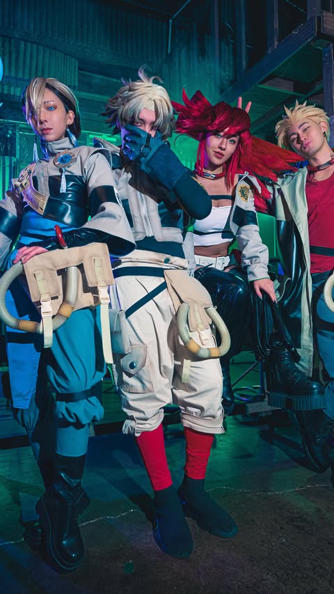 Instagram post by @danny.phantom.exe for Crunchyroll. Caption reads: [...] ▪ Anime: @gachiakuta_o_en ▪ Partner:....