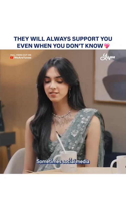 Instagram post by @sanatchadha for Yuvaa. Caption reads: EPISODE LIVE NOW only on YT/@WeAreYuvaa ✨✨....