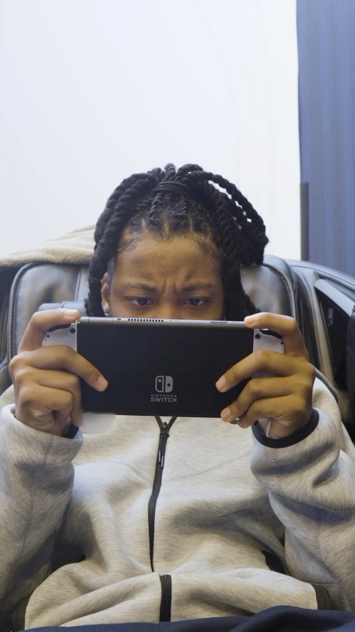 Instagram post by @kamoreaarnold for Epic Games. Caption reads: #EpicPartner #NintendoPartner  Nothing like a....
