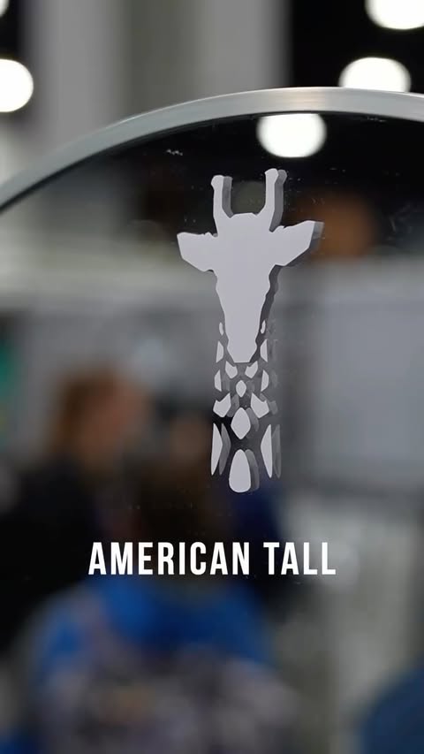 Instagram post by @_bgoode for American Tall. Caption reads: Height Club, let’s run it back!! 🏃....