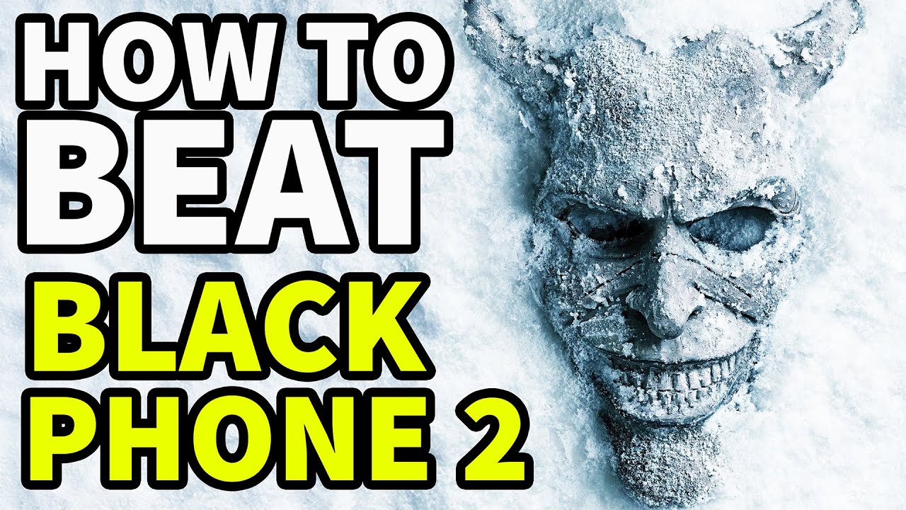 YouTube post by @HowToBeatYT for BetterHelp. Caption reads: How to Beat the GHOSTLY GRABBER in "Black Phone 2".