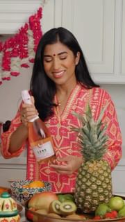 Instagram post by @vijayaselvaraju for LCBO. Caption reads: Every year, I look forward to festival season and....