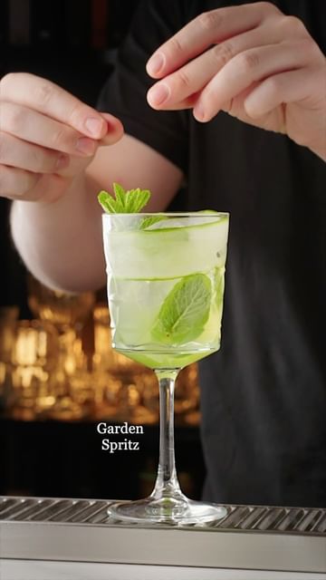 Instagram post by @ed_tales for Pasabahce. Caption reads: Garden Spritz

Ad21+

Cucumbers are top tier when....