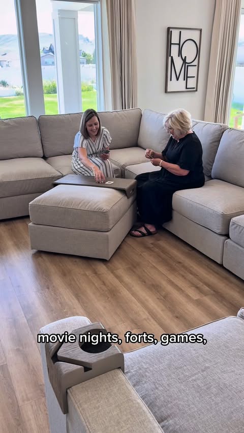 Instagram post by @lifestyle.leaks for Lovesac. Caption reads: ✨Comment LOVESAC for a link to build your own....