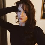 Instagram post by @ferideozdincc for Penti. Caption reads: 🖤🍸📞

Reklamyok*.