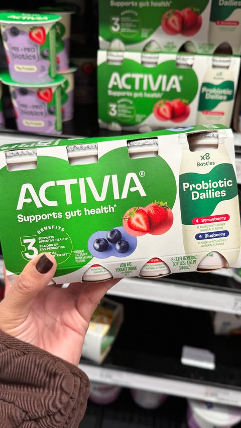 Instagram post by @targetiseverything for Oikos. Caption reads: [...] by heading over my @shop.ltk @activiaus....