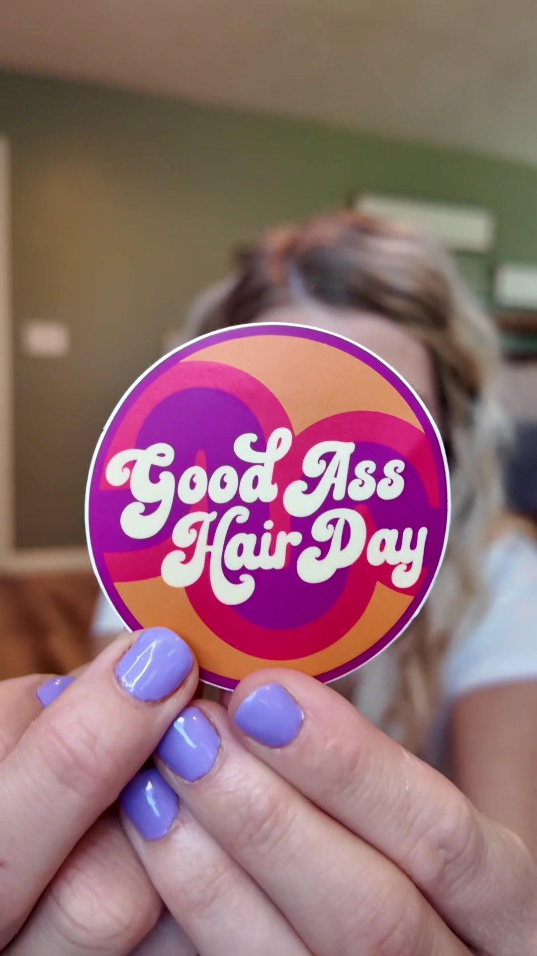 TikTok post by @paige.roach for Good Ass Hair Day. Caption reads: @Good Ass Hair Day-Katelynn so good!!! [...].