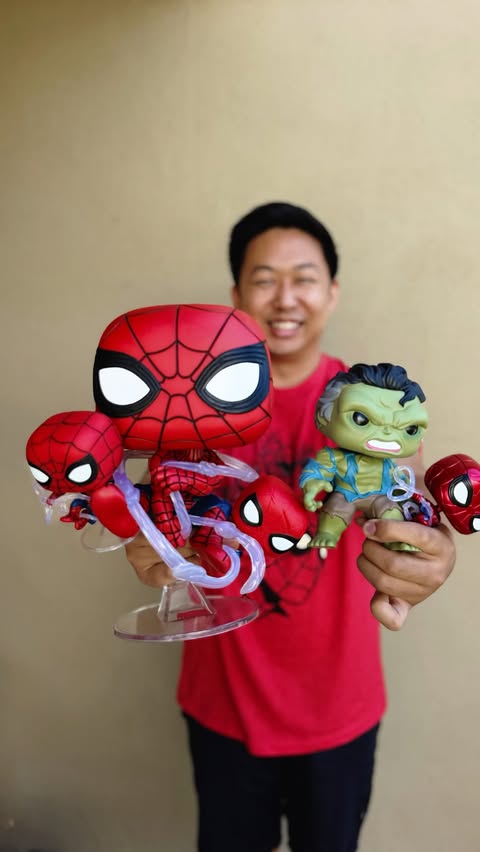 Instagram post by @ryanthesidekick for Funko. Caption reads: [...] . Which figure is your favorite? . #ad....