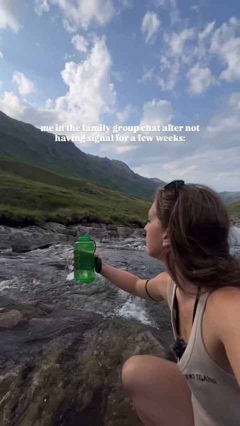 Instagram post by @katiieroams for LifeStraw. Caption reads: [...] crew 👇 (P.s. of course I used my @lifestraw....