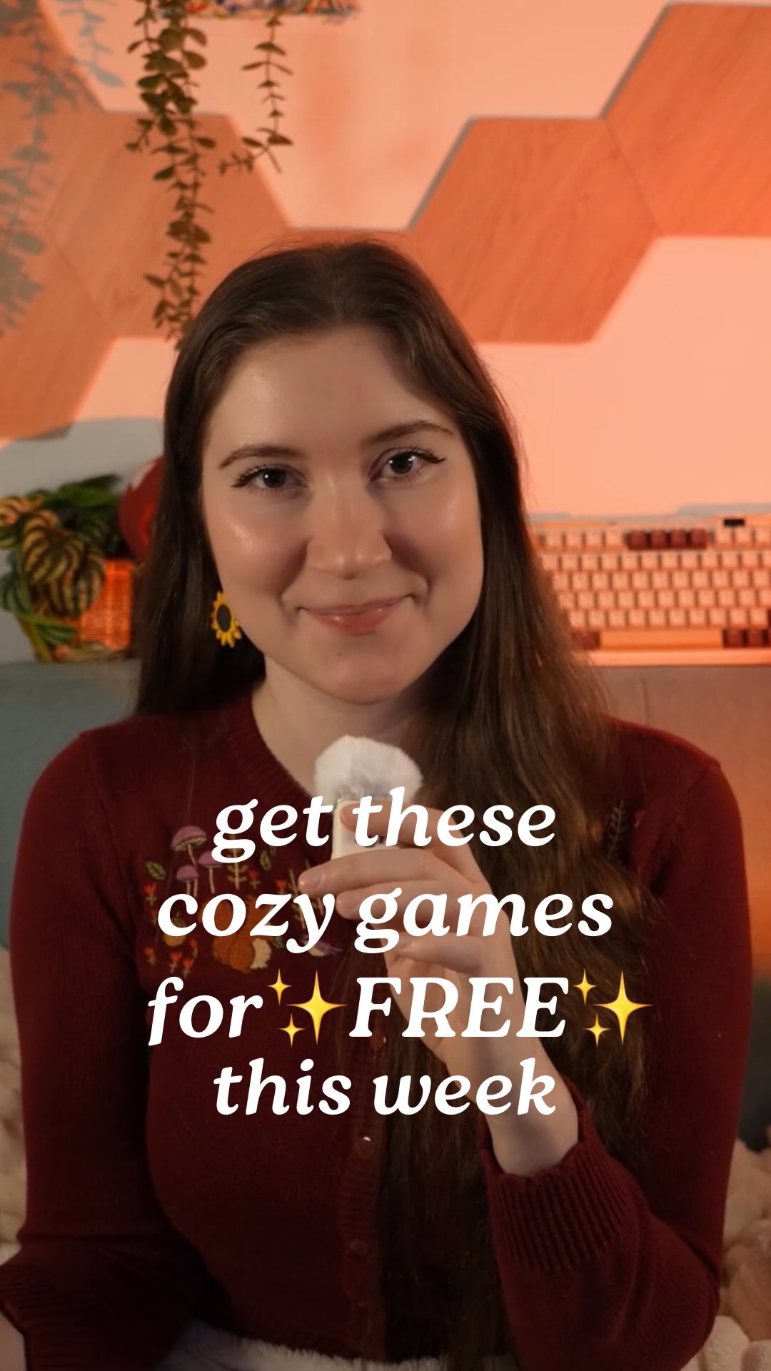 Instagram post by @cozywithronnie for Epic Games. Caption reads: From August 22nd — August 29th, get Strange....