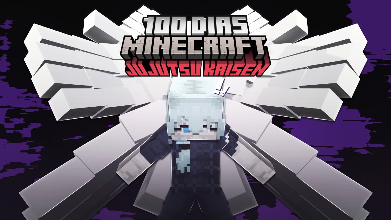 YouTube post by @charlzz_ for CurseForge. Caption reads: I Manipulated SOULS like MAHITO for 100 Days in....
