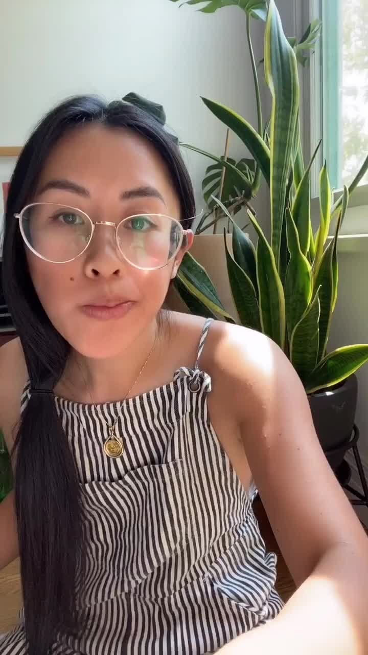 TikTok post by @looloolentil for Plant People. Caption reads: Use code TINYMEDICINE on plantpeople.co for a....