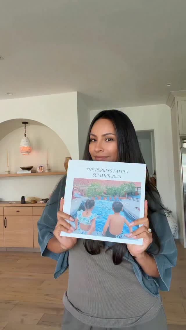 Instagram post by @desiperkins for Shutterfly. Caption reads: [...] roll (and future me) says thank you.....