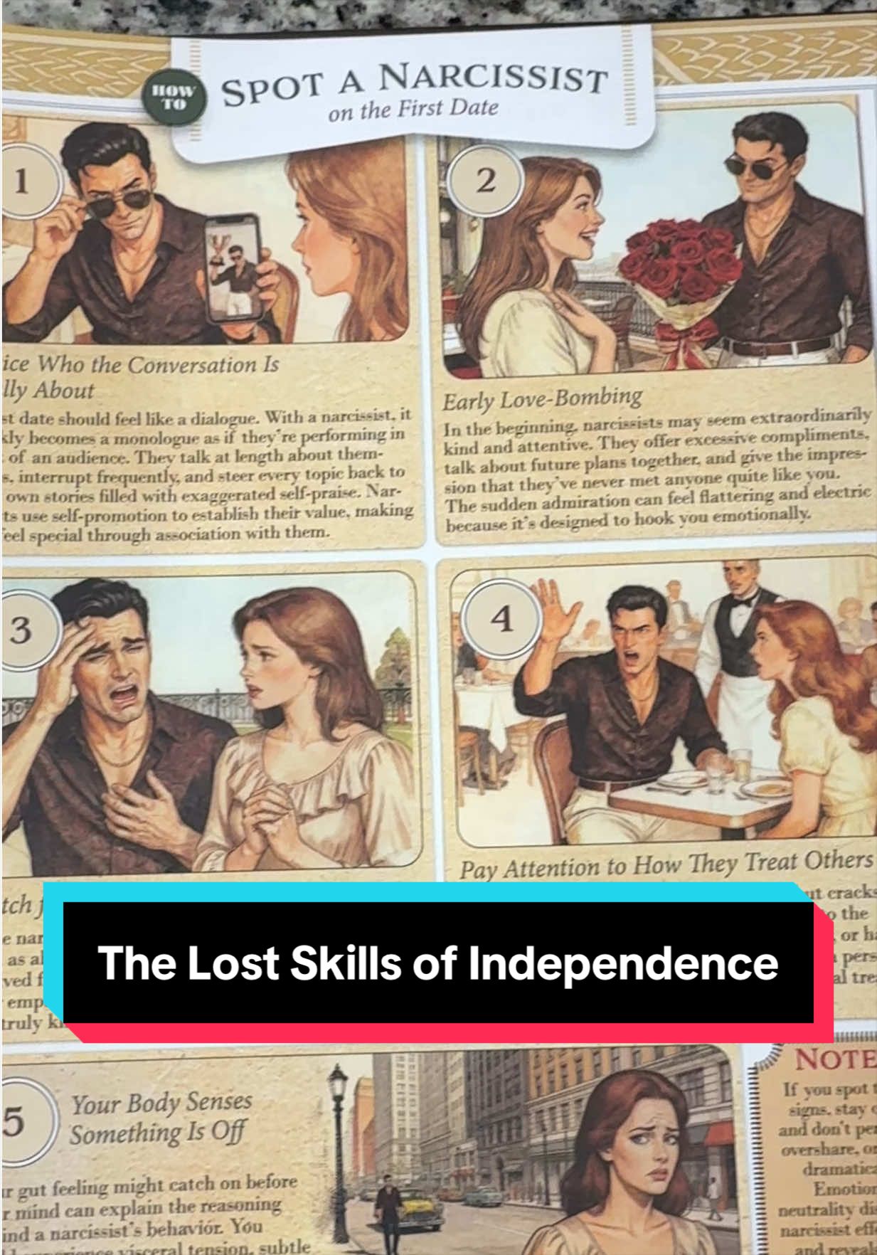 TikTok post by @graveyardgoonz for The Lost Skills. Caption reads: [...] #selfsufficient #howto #diy @The Lost Skills.