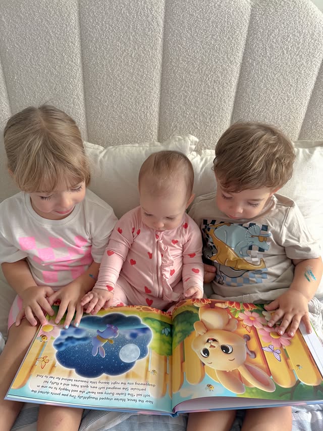 Instagram post by @haus.of.holmes for StoryBug. Caption reads: [...] love our yearly Easter books from....