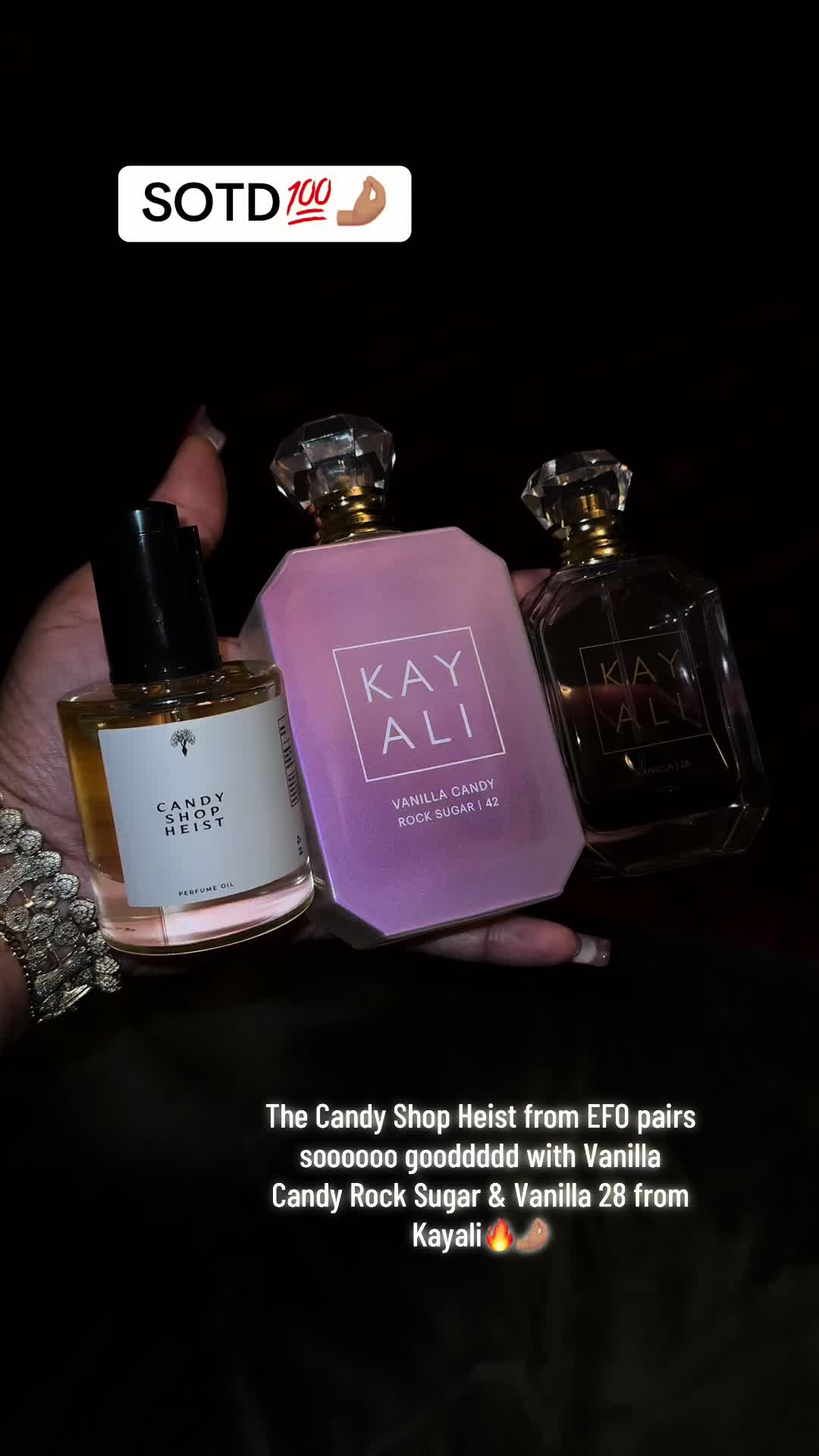 TikTok post by @n_welcome1323 for Eternal Perfume Oils. Caption reads: [...] #smellgood @Eternal Perfume Oils....