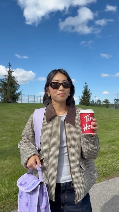 Instagram post by @thiswildheart for Tim Hortons. Caption reads: [...] Canadian brands, @canadiantire and....