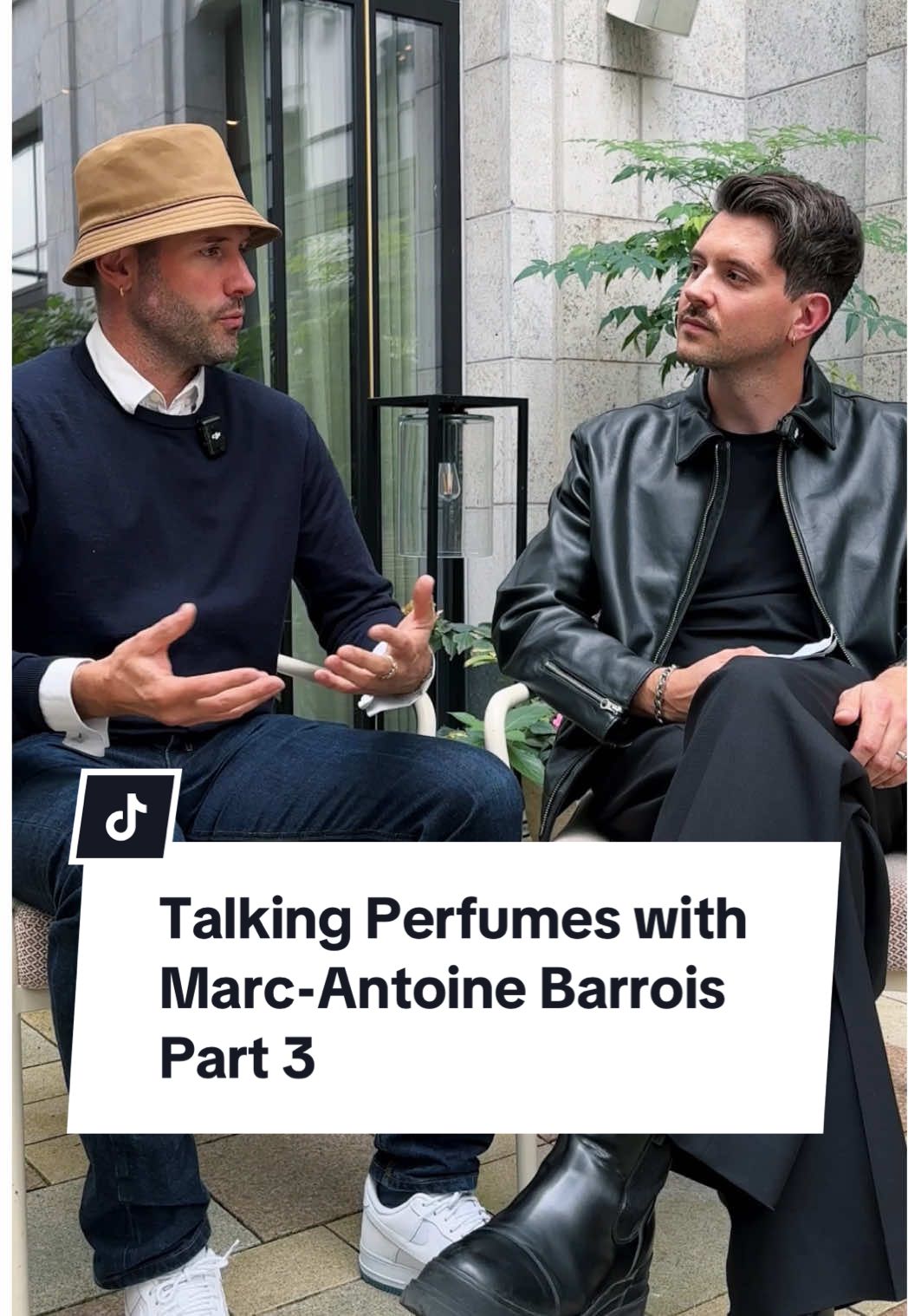 TikTok post by @berlinscents for Parfums Lubner. Caption reads: [...] BARROIS  - Part 3 Big thanks to @Parfums....