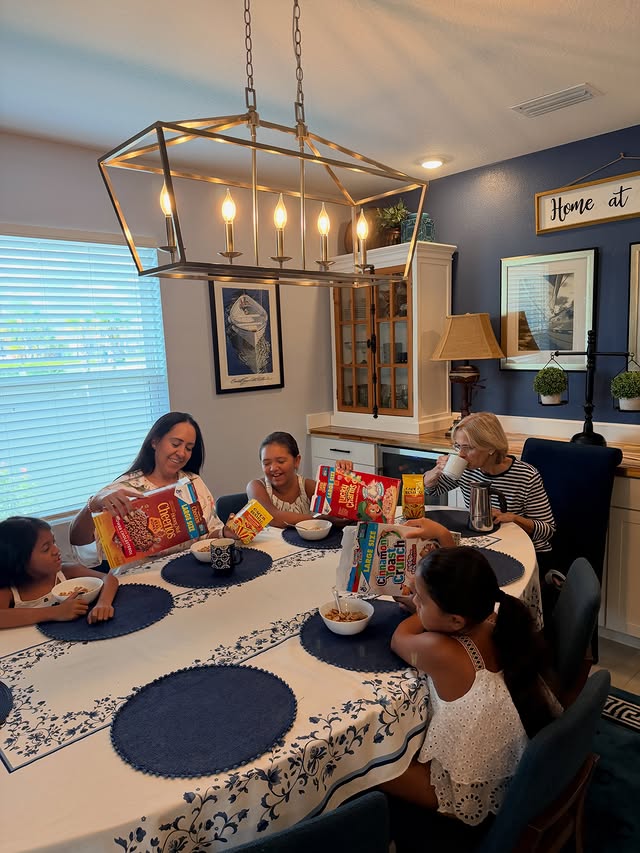 Instagram post by @ultimategirlmom for General Mills. Caption reads: #CafeBusteloXGeneralMillsPartner Celebrating....