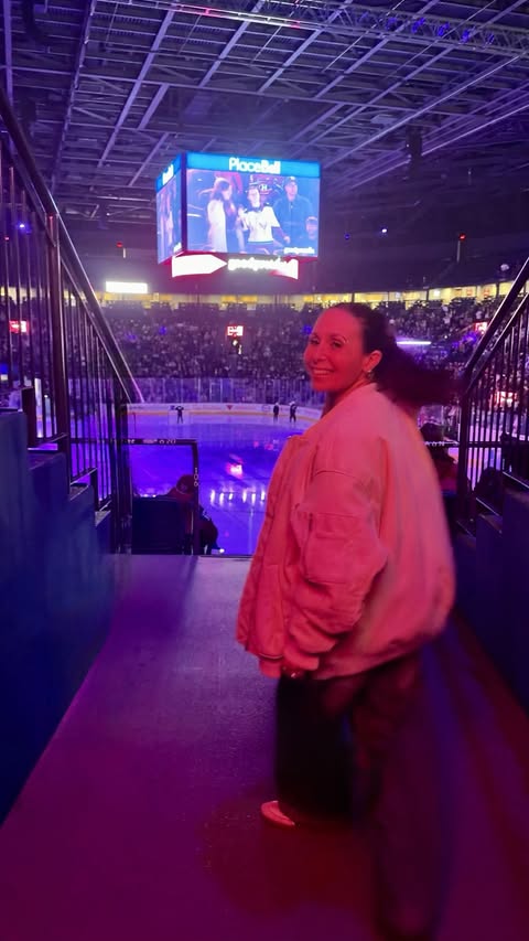 Instagram post by @canadiansconnect for datenight BC. Caption reads: 🔥 PWHL playoffs nights hit different 🔥 🏒....