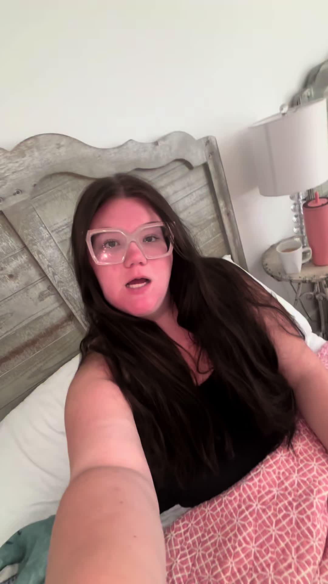 TikTok post by @calleighpaige07 for theBalm. Caption reads: sooo sad to be leaving the beach tomorrow 😢😭....