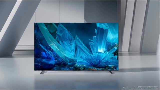 Instagram post by @iam.giioo for Best Buy. Caption reads: Looking for a TV that truly delivers? Meet the....