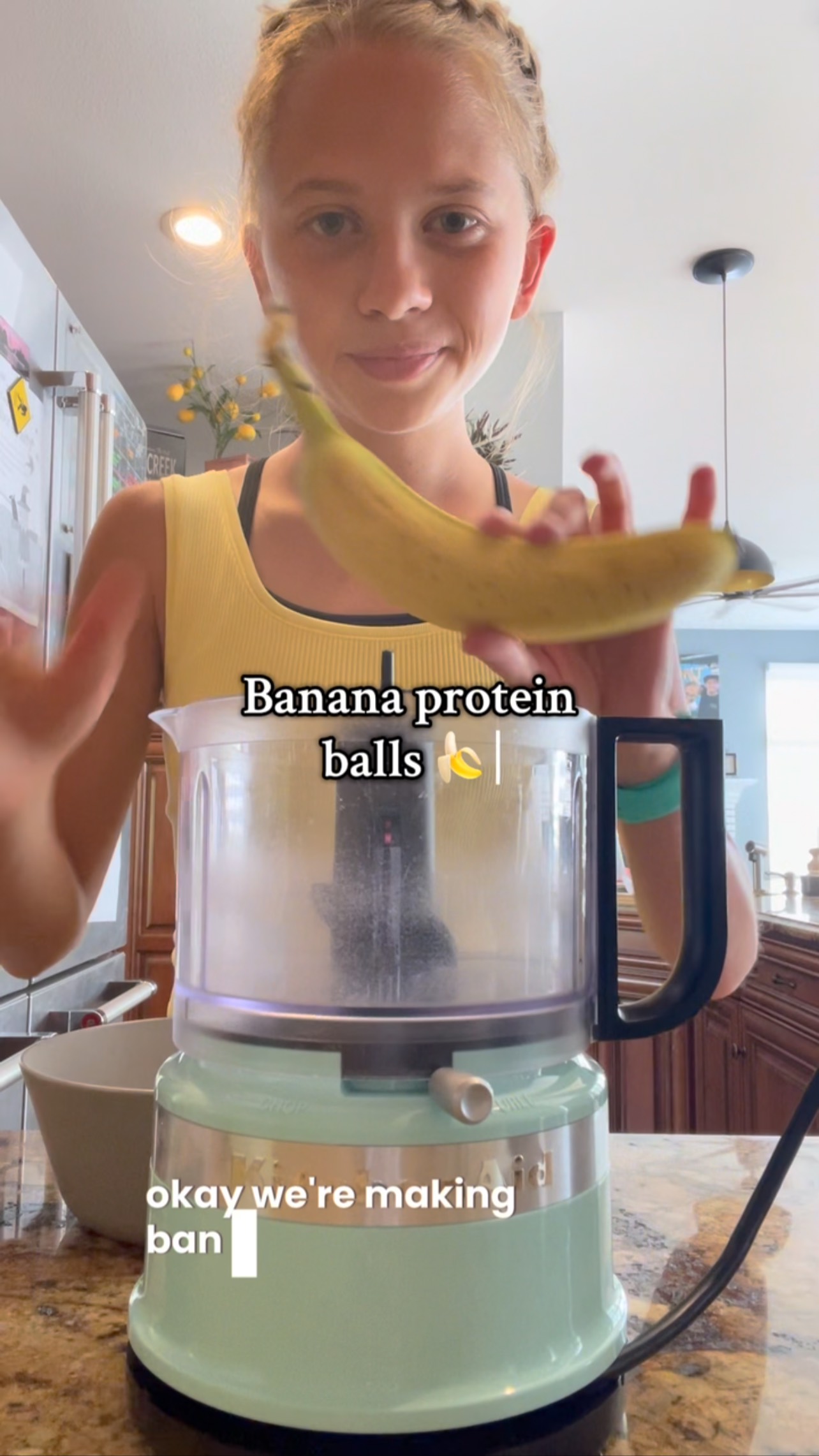 Instagram post by @glutenfreerunner06 for Cheerios. Caption reads: Banana protein balls!! Chewy, sweet, high protein....