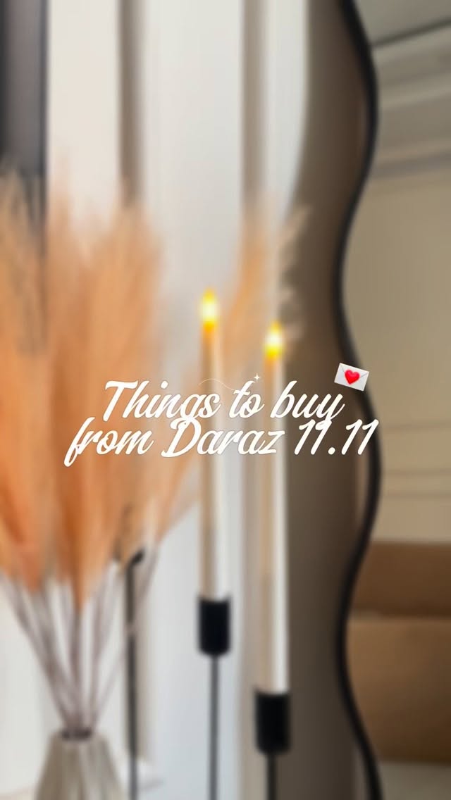 Instagram post by @that_glamgirl.__ for Daraz. Caption reads: Best Daraz Finds pt 3🛍️💌✨
.
.
Sharing my top....