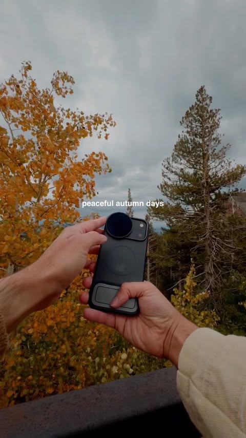 Instagram post by @walhosh for SmallRig. Caption reads: [...] day in the mountains filming with the....