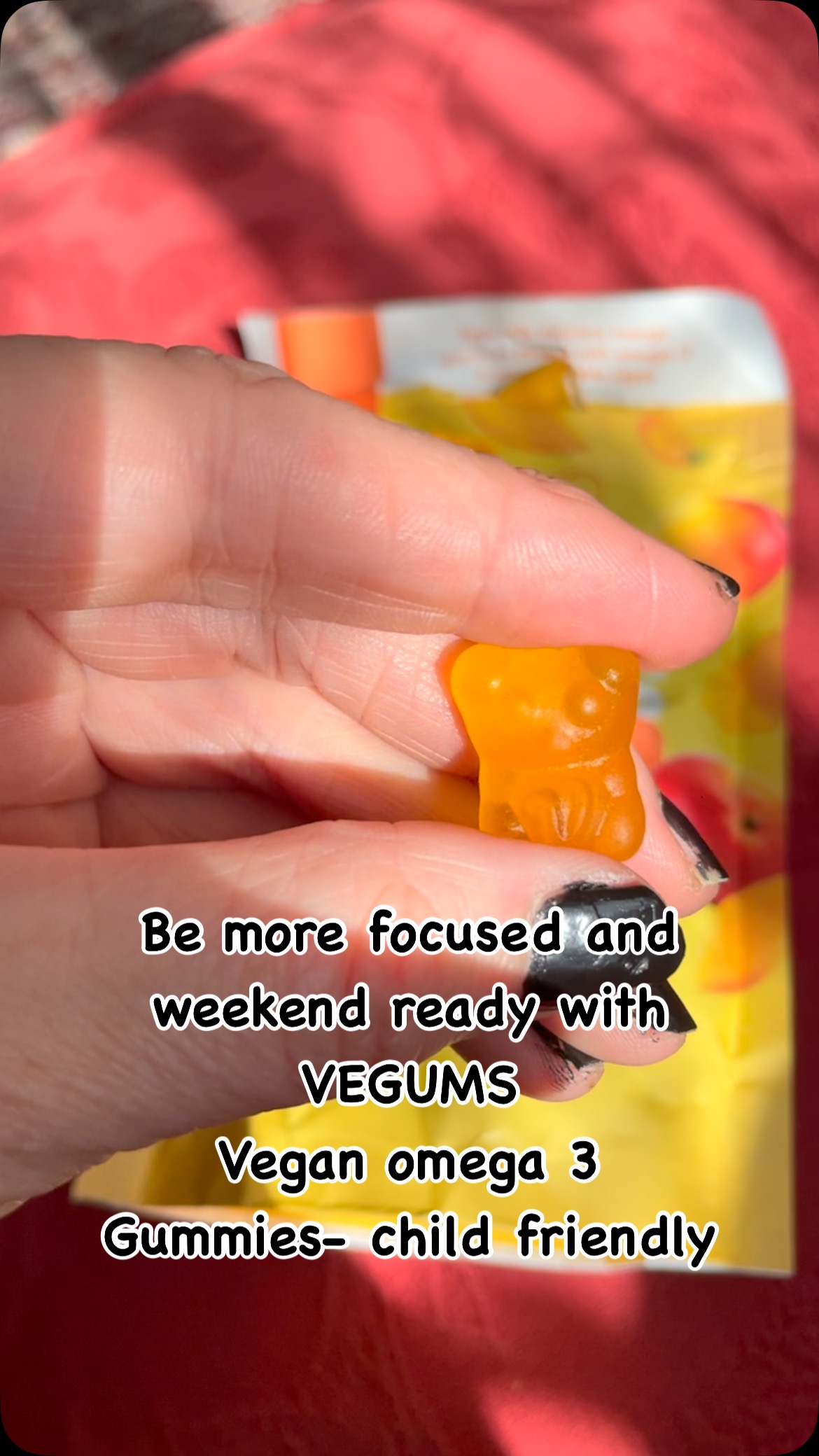 Instagram post by @the.sen.vibe.check for Vegums. Caption reads: [...] from one of our favourite brands: @vegums....