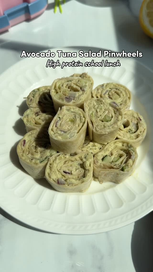 Instagram post by @eatwell.withlex for Wild Planet Foods. Caption reads: Quick, high-protein school lunch idea for your....