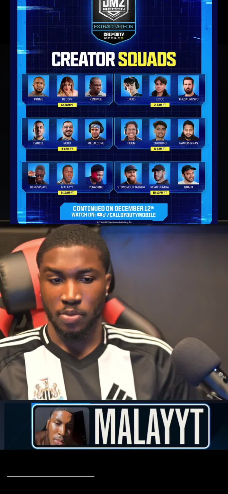 TikTok post by @malayytclip for Call of Duty. Caption reads: DMZ Recon is coming to @Call of Duty mobile so....