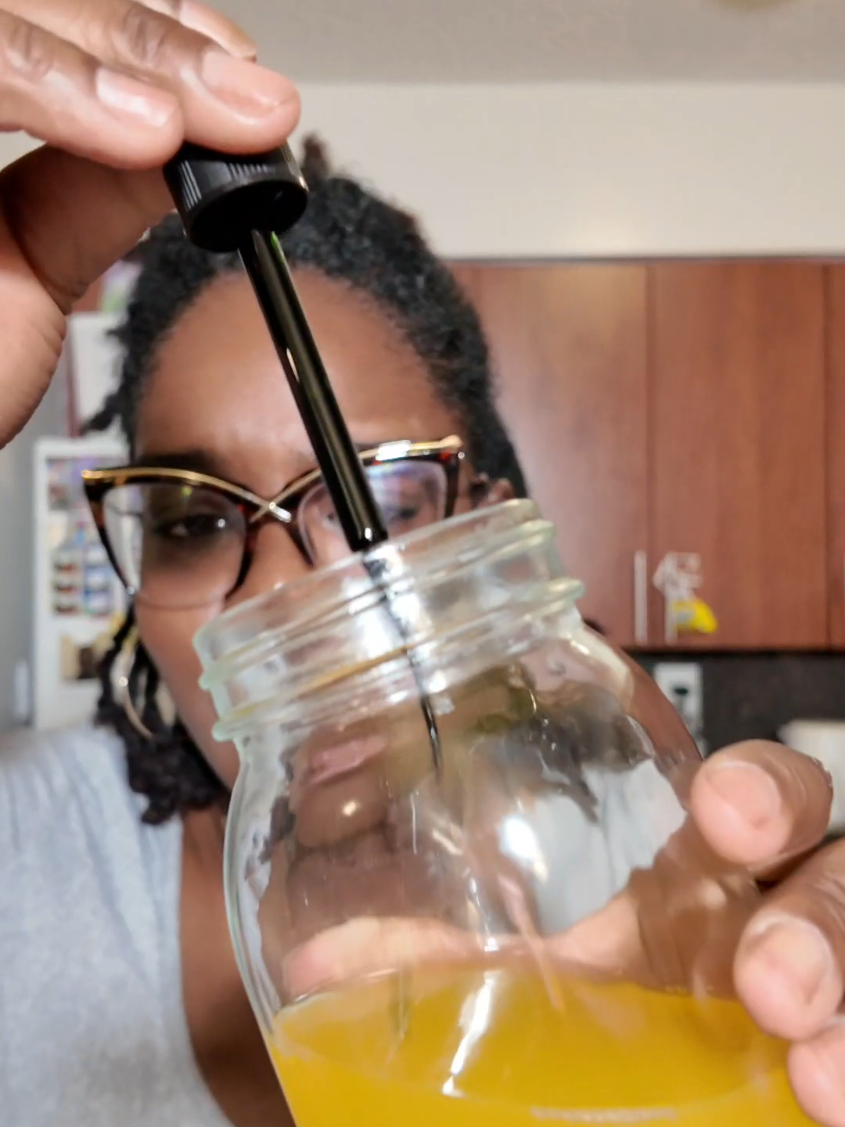 TikTok post by @k3lly.b1 for Earth Harmony. Caption reads: @Earth Harmony #cleaningredients....