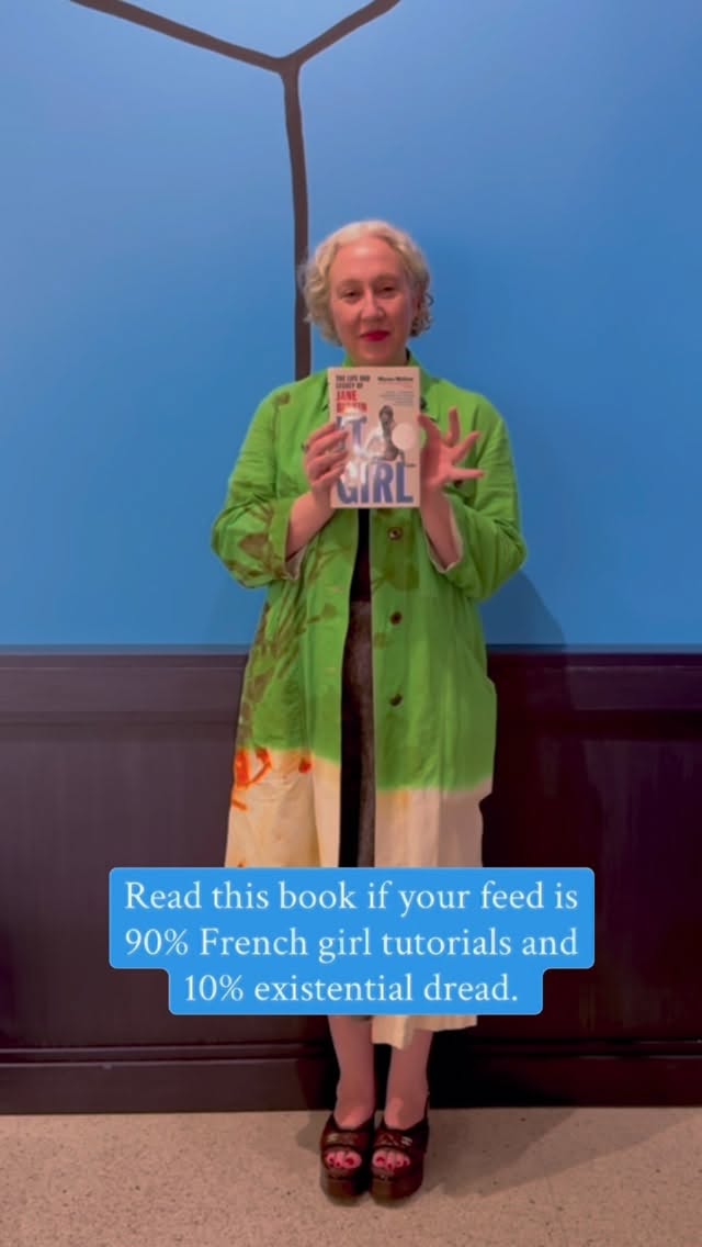 Instagram post by @marisameltzer for Warby Parker. Caption reads: And 100% It Girl..