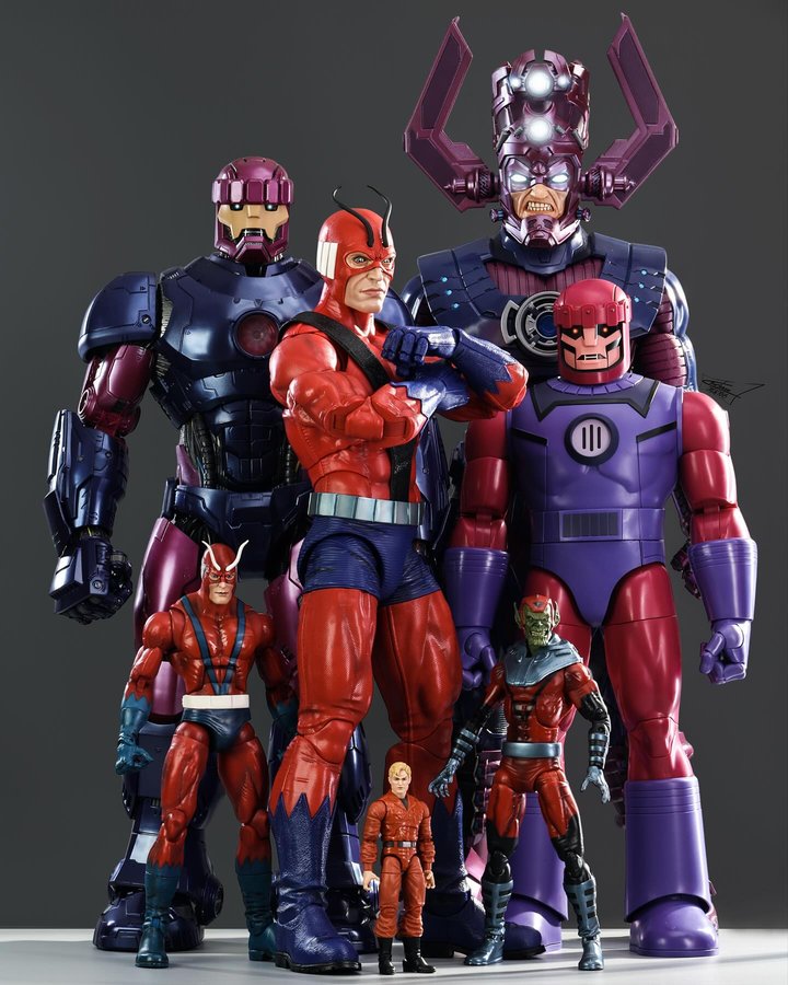 Instagram post by @mrleeee for Hasbro Pulse. Caption reads: “Size of previous Toybiz ,Haslab and recent....