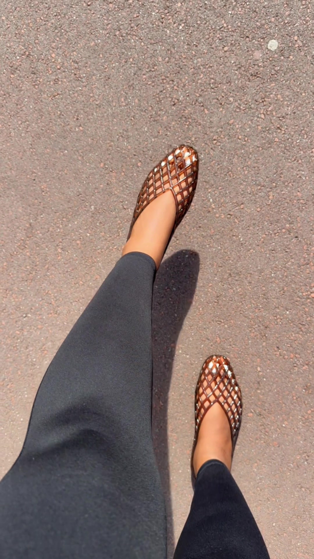 TikTok post by @shopwithqueenmother for SIMMI London. Caption reads: Definitely my favorite Flats atm @SIMMILONDON....