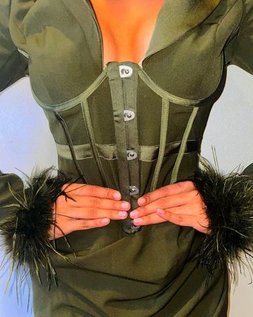 Instagram post by @irichasinha for Lavish Alice. Caption reads: [...] glad to have had an association with....