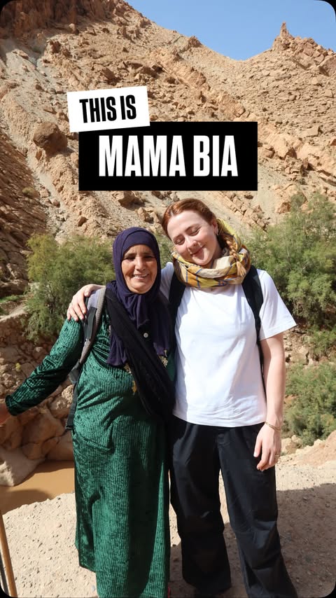 Instagram post by @lucymneville for Intrepid Travel. Caption reads: My time in Morocco with @intrepidtravel remains....
