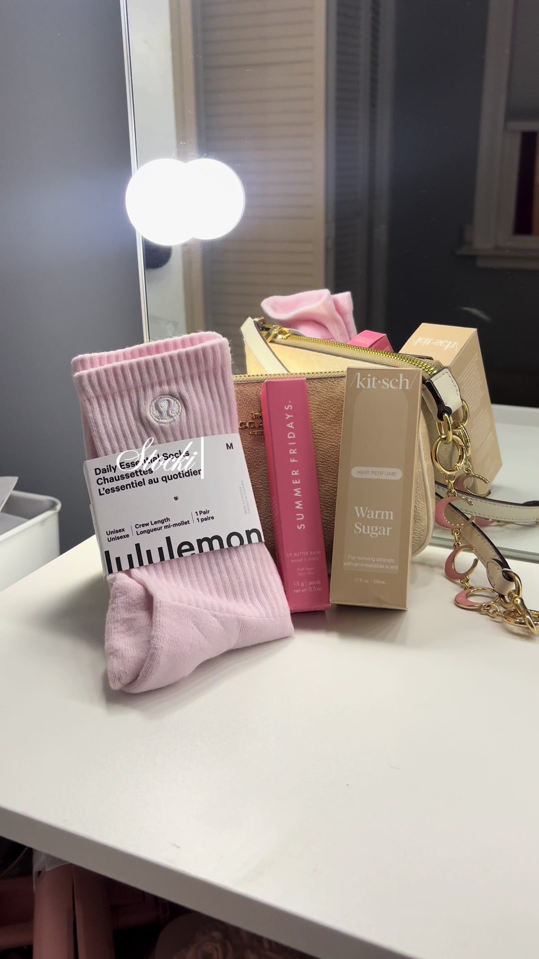 TikTok post by @lovelyyjj for Kitsch. Caption reads: Can’t go wrong with any of these! @Kitsch LLC for....