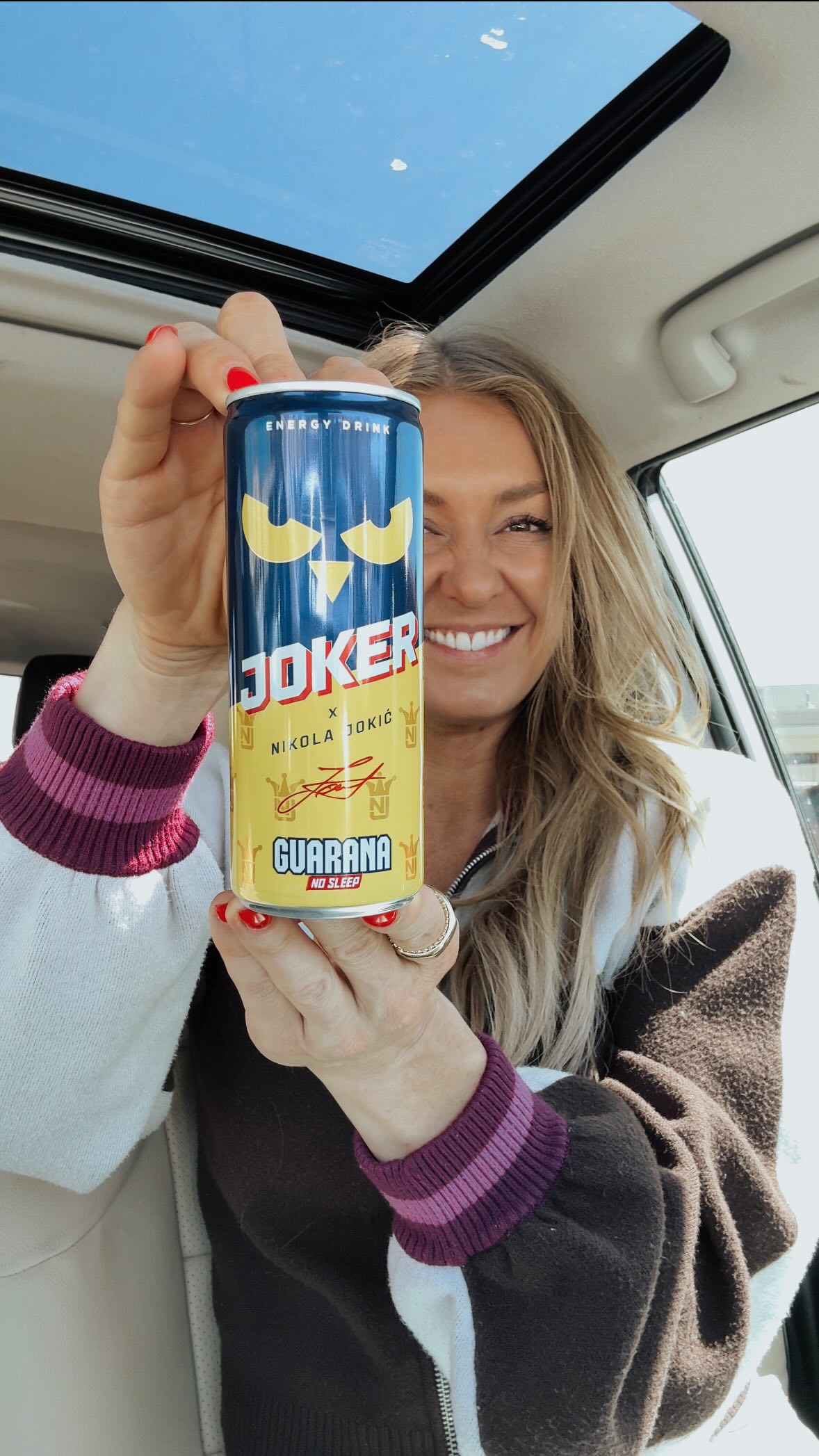 Instagram post by @katywinge for King Soopers. Caption reads: If you’re looking for that Nikola Jokić energy,....