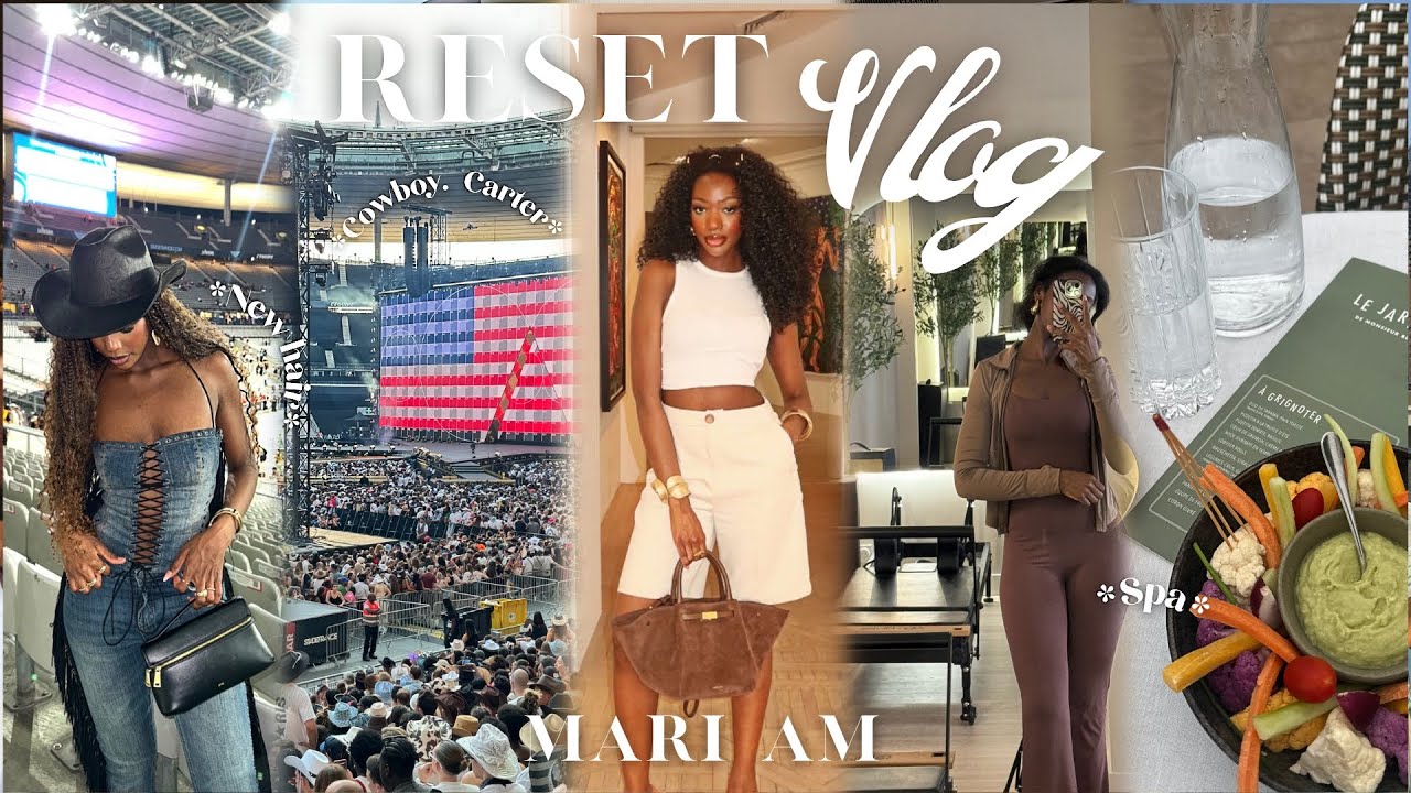 YouTube post by @Mari-Am for Jaded LDN. Caption reads: I STOPPED LYING TO MYSELF: RESET VLOG.