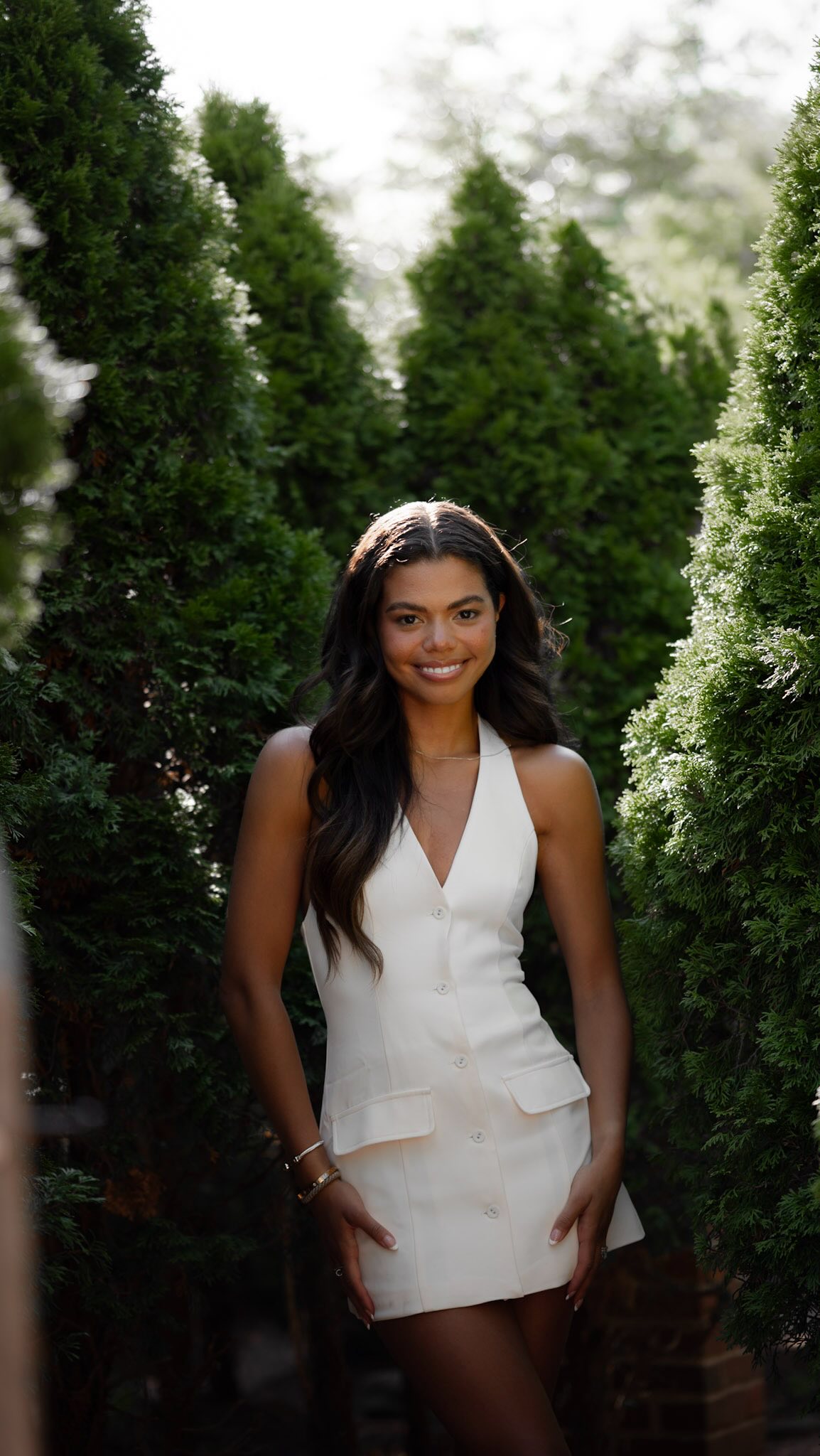 Instagram post by @alma.cooper for Chobani. Caption reads: grwm for church :)✨🤍🤞

latte @nespressousa....