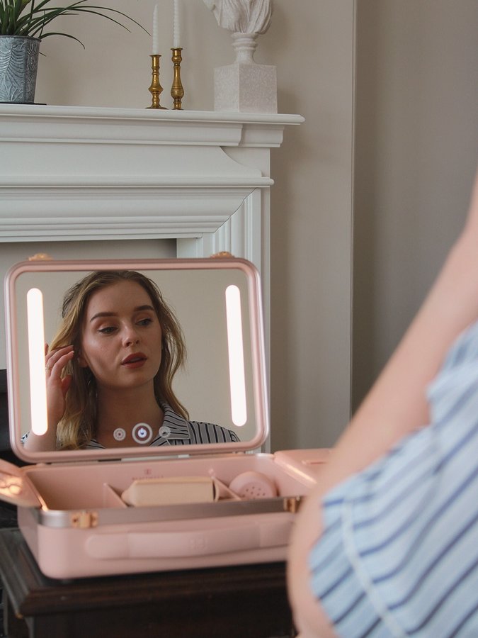 Instagram post by @meganmdavies_ for Beautifect. Caption reads: Ready on the go ✨ Beautifect kindly sent me their....