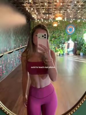 TikTok post by @amandaa.larosa for Vitality. Caption reads: the softest set everrrr @shopvitality 💗.