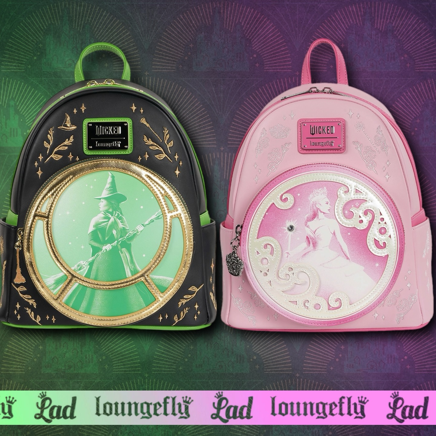 Instagram post by @loungeflylad for Entertainment Earth. Caption reads: THANK OZ for these absolutely thrillifying new....