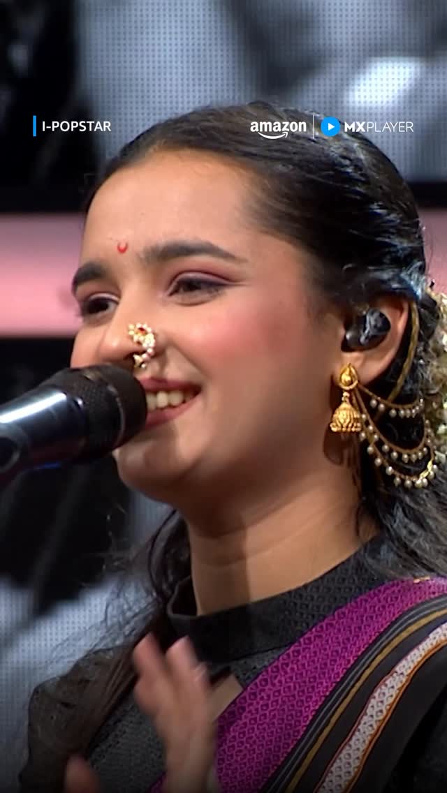 Instagram post by @radhiwaves for MX Player. Caption reads: Radhika ke Maharashtrian magic ne jeeta judges ka....