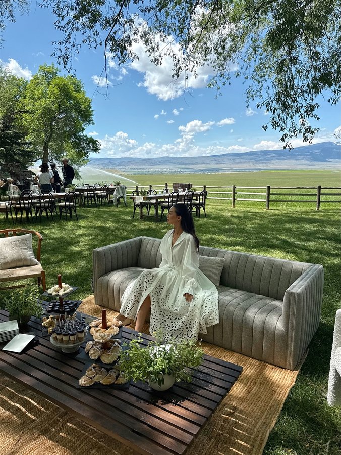 Instagram post by @taramilktea for Bentley Motors. Caption reads: [...] back at last month’s moments with....