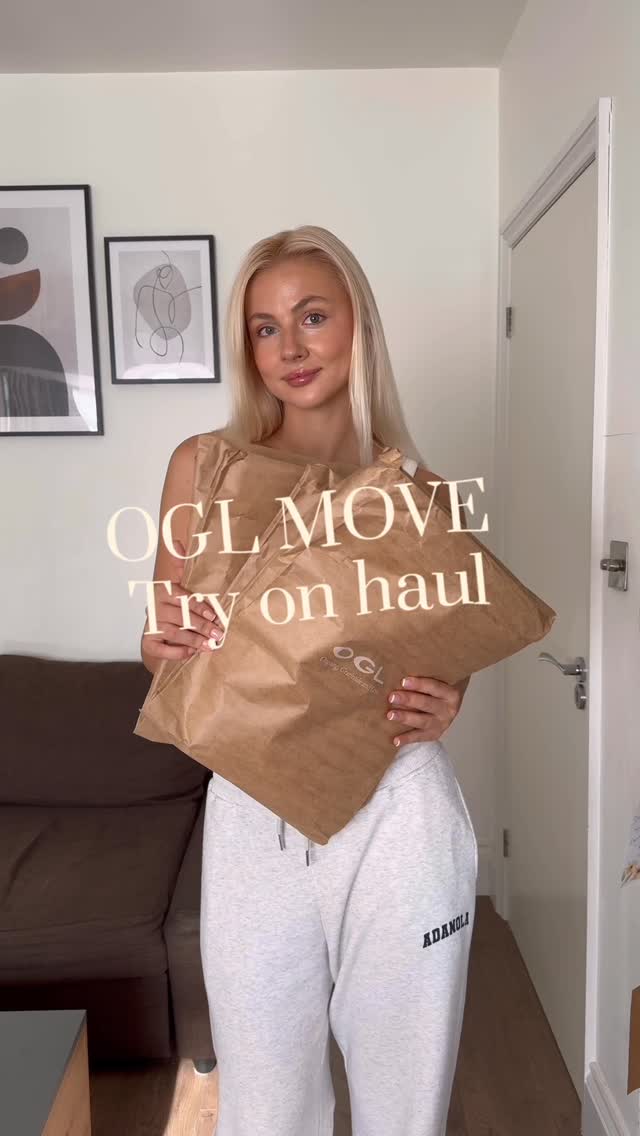 Instagram post by @renaciuki for OGL Move. Caption reads: [...] my link in Bio🔗 #inmyogl #oglmove #tryon....