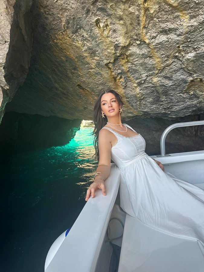 Instagram post by @mikaelaaloyola for Ettika. Caption reads: Capri I will be back 🇮🇹🤍

Jewelry @ettika.