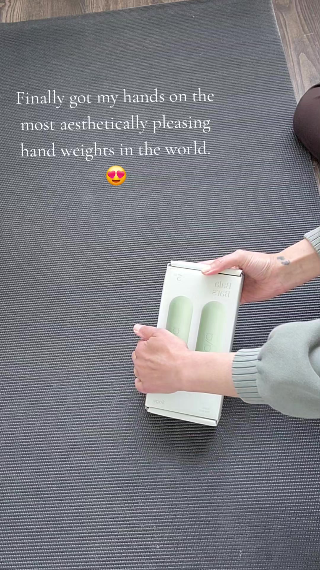 TikTok post by @haysunshinepilates for Bala. Caption reads: The hype is real.  #bala #pilates @Shop Bala....